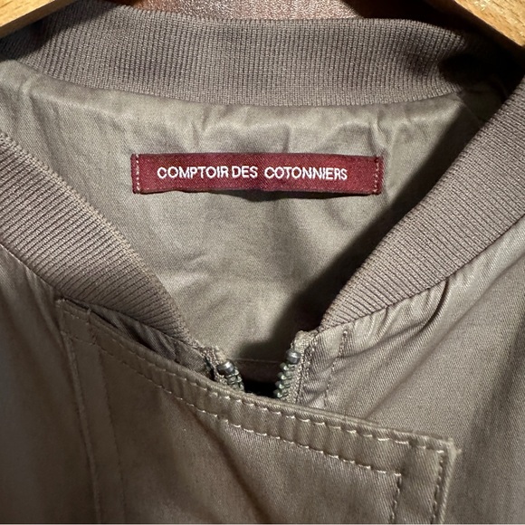 Comptoirs des Cotonieres khaki Jacket - Picture 3 of 7
